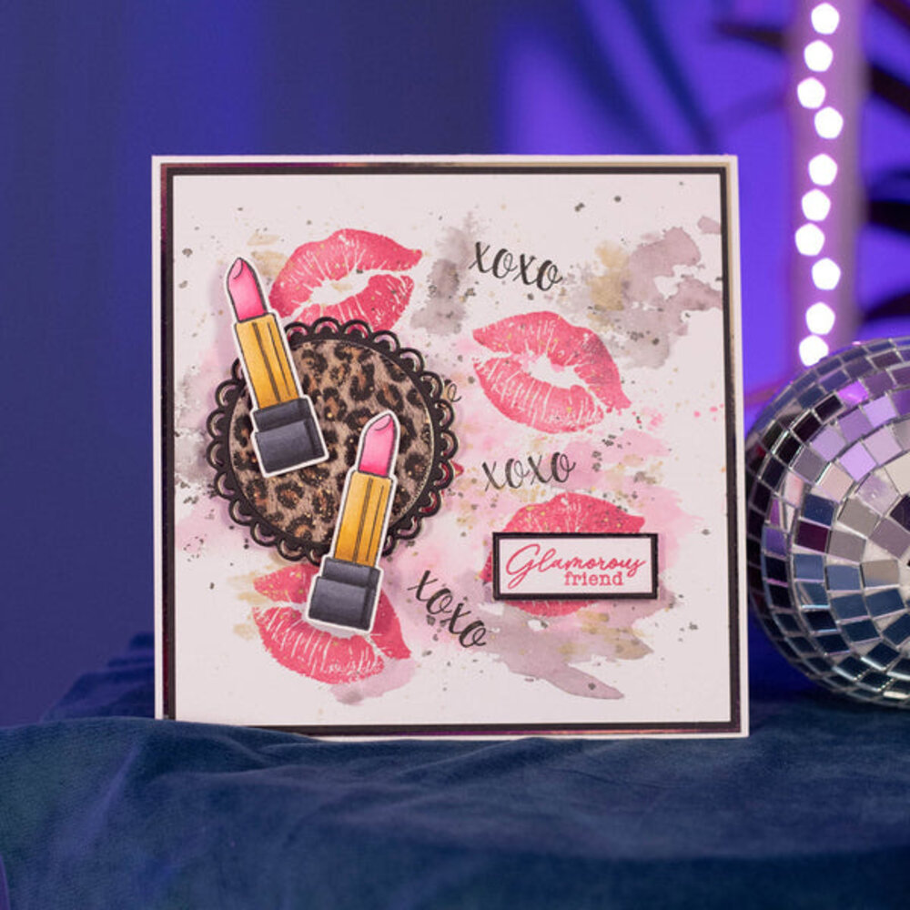 Crafter's Companion Wild at Heart Stamp & Stencil Glamour Girl (SIG-WAH-STEN-CA-GG) (OUTLET) Crafter's Companion Wild at Heart Stamp & Stencil Glamour Girl (SIG-WAH-STEN-CA-GG) (OUTLET)