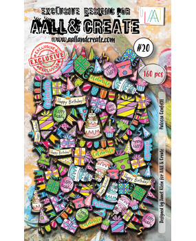 Aall and Create Ephemera Die Cuts Palooza Confetti (AALL-EP-020) (DISCONTINUED)