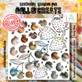 Aall and Create Stencil 6x6 Inch Berry Shake (AALL-PC-184) (DISCONTINUED)