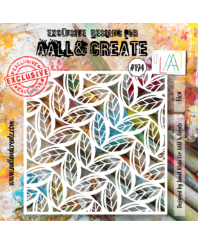 Aall and Create Stencil 6x6 Inch Fica (AALL-PC-194) (DISCONTINUED)