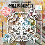 Aall and Create Stencil 6x6 Inch Beaded Lace (AALL-PC-220) (DISCONTINUED)