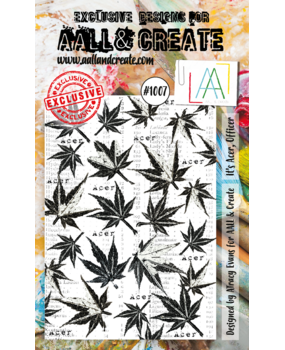 Aall and Create Stamp Set A6 It's Acer, Officer! (AALL-TP-1007) (DISCONTINUED)