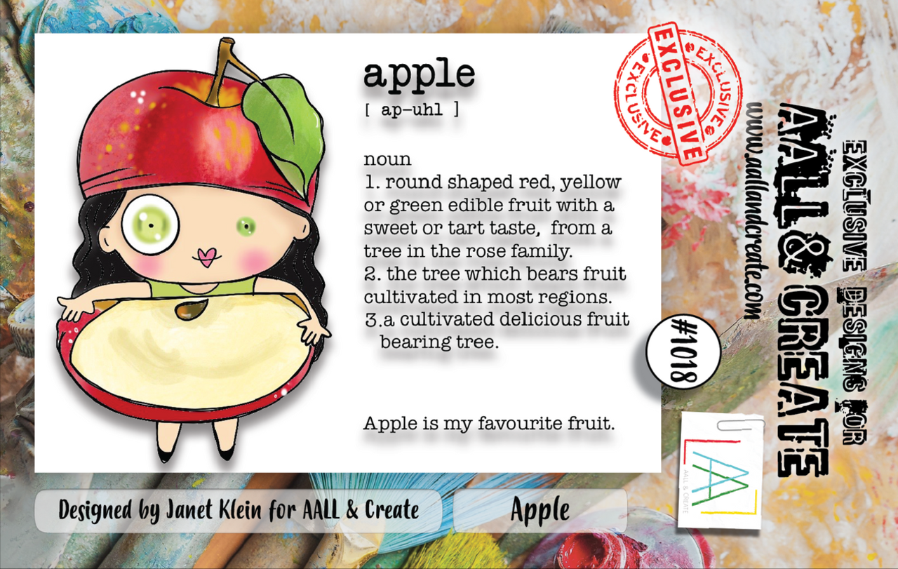 Aall and Create Stamp Set A7 Apple (AALL-TP-1018) (DISCONTINUED) Aall and Create Stamp Set A7 Apple (AALL-TP-1018) (DISCONTINUED)