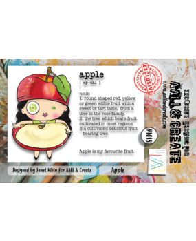 Aall and Create Stamp Set A7 Apple (AALL-TP-1018) (DISCONTINUED)