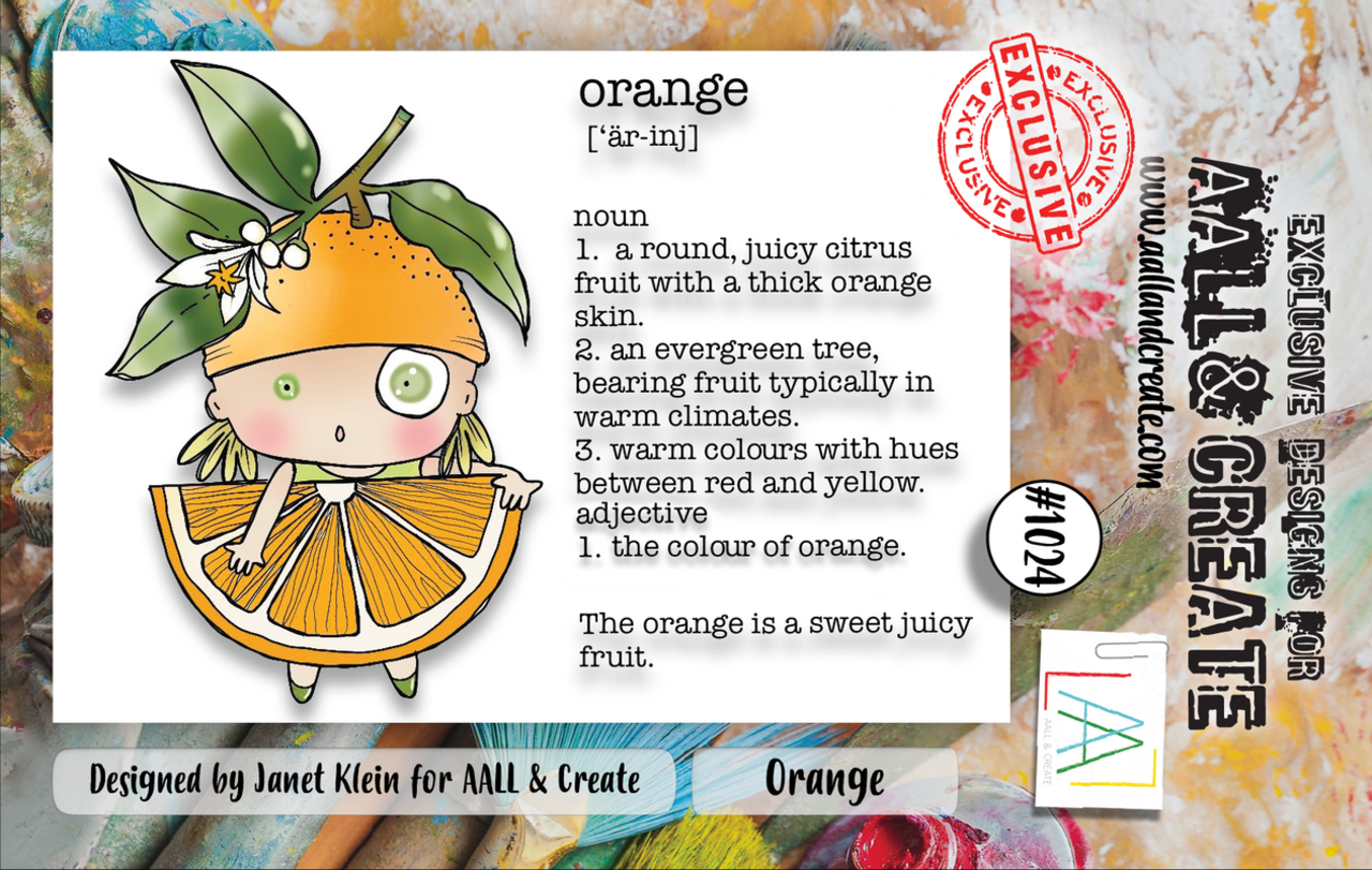Aall and Create Stamp Set A7 Orange (AALL-TP-1024) (DISCONTINUED) Aall and Create Stamp Set A7 Orange (AALL-TP-1024) (DISCONTINUED)