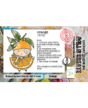 Aall and Create Stamp Set A7 Orange (AALL-TP-1024) (DISCONTINUED)