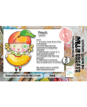 Aall and Create Stamp Set A7 Peach (AALL-TP-1025) (DISCONTINUED)