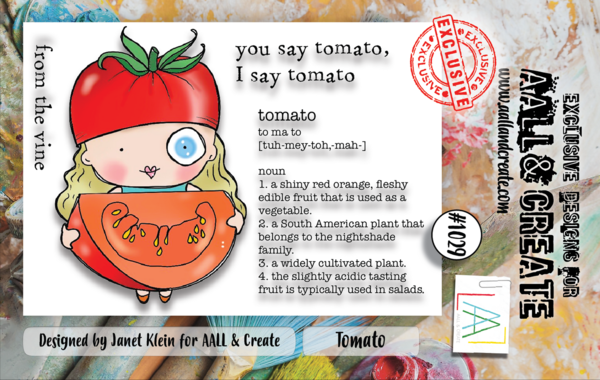 Aall and Create Stamp Set A7 Tomato (AALL-TP-1029) (OUTLET)