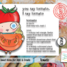 Aall and Create Stamp Set A7 Tomato (AALL-TP-1029) (OUTLET)