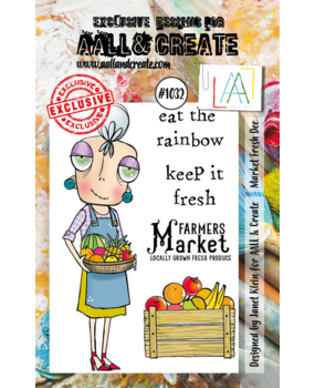 Aall and Create Stamp Set A7 Market Fresh Dee (AALL-TP-1032) (DISCONTINUED)