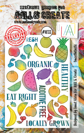 Aall and Create Stamp Set A7 Smoothitastic (AALL-TP-1033) (DISCONTINUED) Aall and Create Stamp Set A7 Smoothitastic (AALL-TP-1033) (DISCONTINUED)