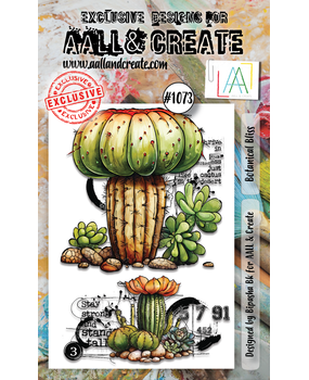 Aall and Create Stamp Set A6 Botanical Bliss (AALL-TP-1073) (DISCONTINUED)