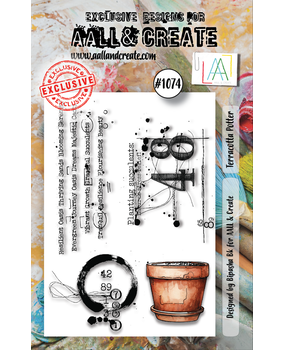 Aall and Create Stamp Set A7 Terracotta Potter (AALL-TP-1074) (DISCONTINUED)