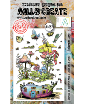 Aall and Create Stamp Set A6 Aubergine Lodge (AALL-TP-1087) (DISCONTINUED)