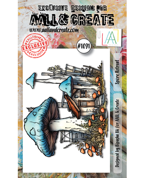 Aall and Create Stamp Set A6 Spore Retreat (AALL-TP-1091) (DISCONTINUED)