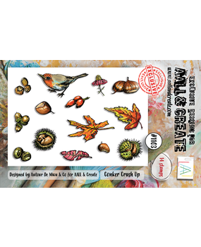 Aall and Create Stamp Set A7 Conker Crush Up (AALL-TP-1103) (DISCONTINUED)