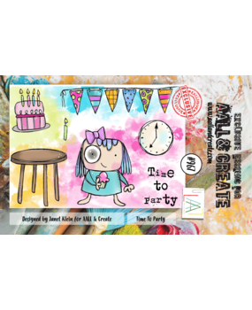 Aall and Create Stamp Set A7 Time To Party (AALL-TP-967) (DISCONTINUED)