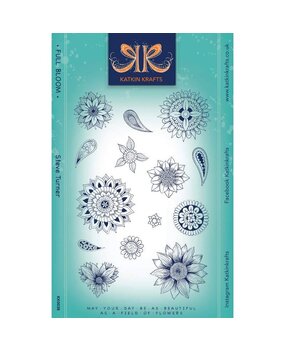 Katkin Krafts Full Bloom Clear Stamp Set (KK0038) (OUTLET) Katkin Krafts Full Bloom Clear Stamp Set (KK0038) (OUTLET)