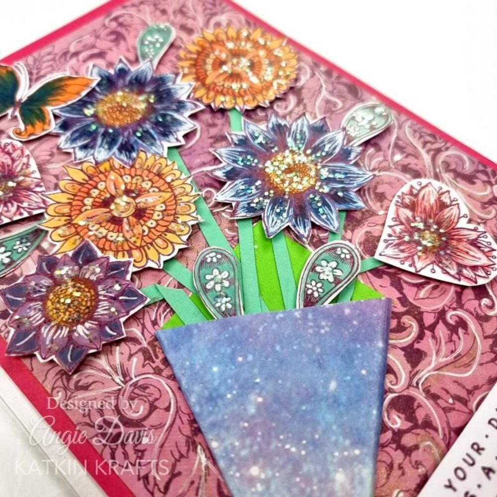 Katkin Krafts Full Bloom Clear Stamp Set (KK0038) (OUTLET) Katkin Krafts Full Bloom Clear Stamp Set (KK0038) (OUTLET)