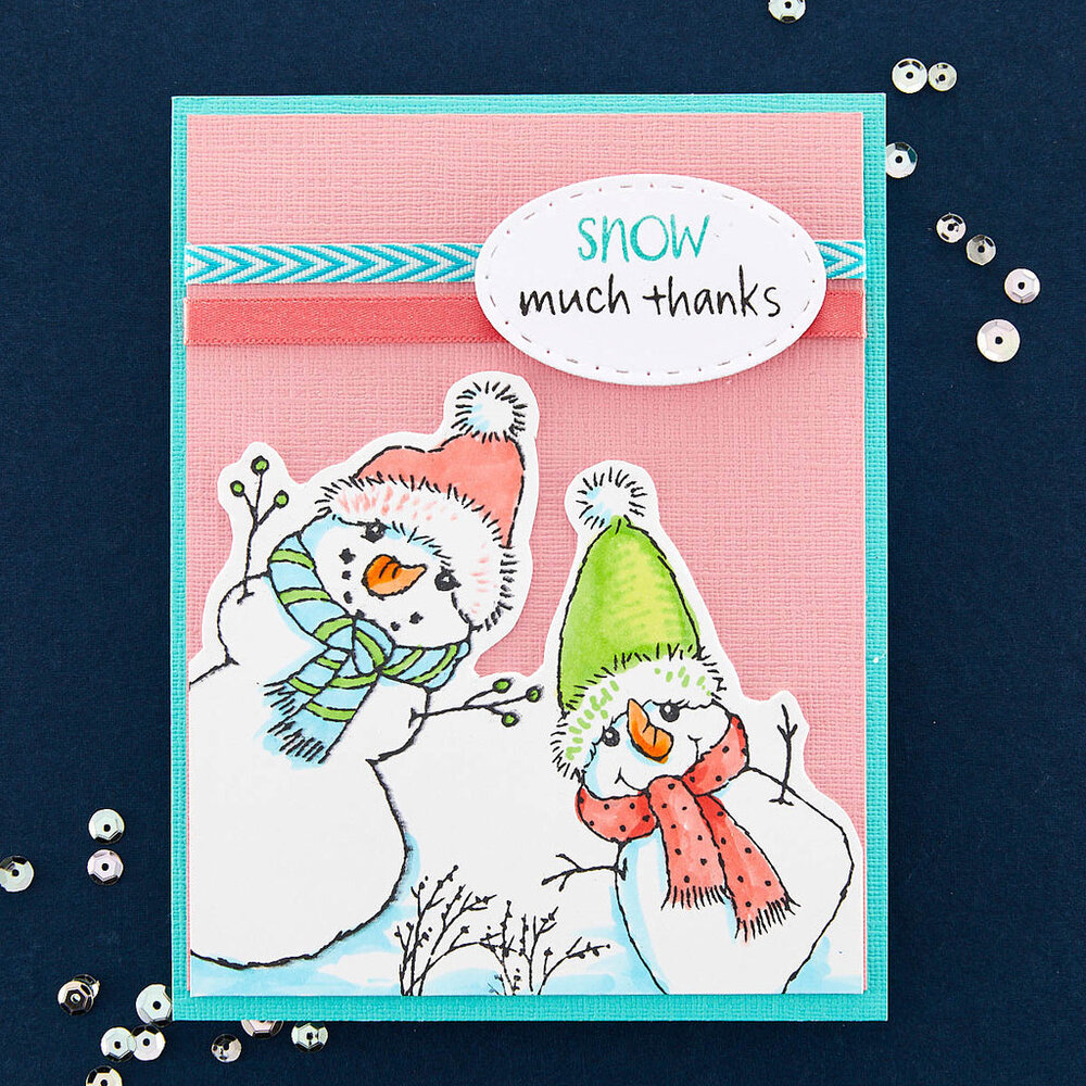 Stampendous FransFormer Snowy Friends Clear Stamp Set (STP-218) (OUTLET) Stampendous FransFormer Snowy Friends Clear Stamp Set (STP-218) (OUTLET)