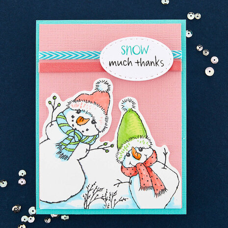 Stampendous FransFormer Snowy Friends Clear Stamp Set (STP-218) (OUTLET) Stampendous FransFormer Snowy Friends Clear Stamp Set (STP-218) (OUTLET)