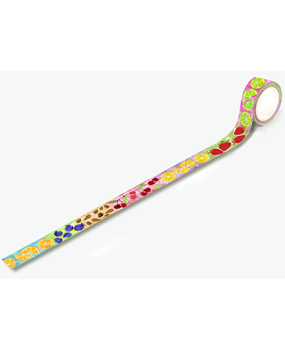 Aall and Create Washi Tape 20mm 10m Colourful Crop (AALL-MT-088) (DISCONTINUED)