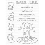 My Favorite Things Treehouse Hugs Clear Stamps (JB-017)