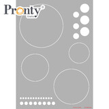 Pronty Crafts Stencil A4 Circles (470.806.034) (DISCONTINUED)
