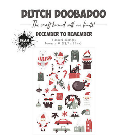 Dutch Doobadoo Dream Plan Do December to Remember A4 Die Cut Sheet (474.007.019) (DISCONTINUED) Dutch Doobadoo Dream Plan Do December to Remember A4 Die Cut Sheet (474.007.019) (DISCONTINUED)