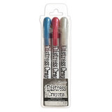 Ranger Tim Holtz Distress Crayons Holiday Set 5 Pearl (3pcs) (TSCK84389)