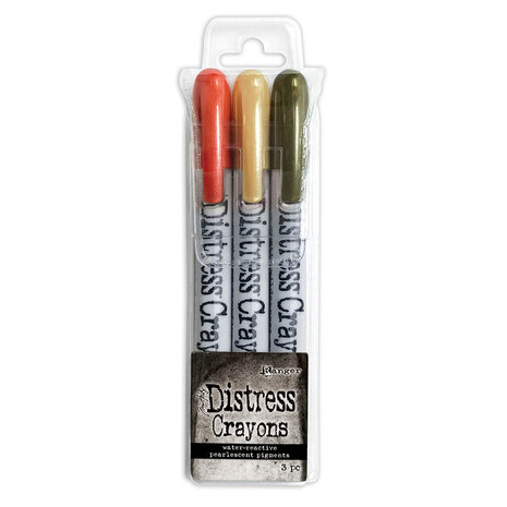 Ranger Tim Holtz Distress Crayons Halloween Set 5 Pearl (3pcs) (TSHK84341) Ranger Tim Holtz Distress Crayons Halloween Set 5 Pearl (3pcs) (TSHK84341)