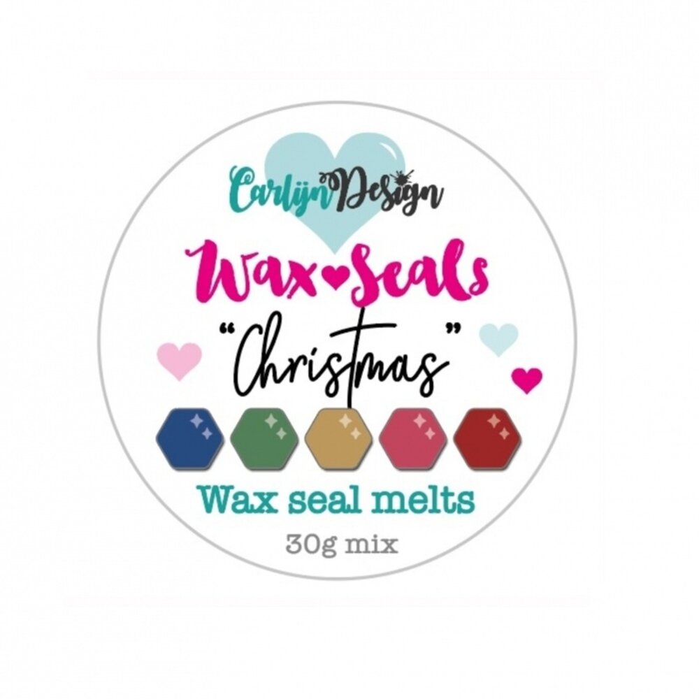 CarlijnDesign Waxzegel Melts Christmas (CDWX-0008) (DISCONTINUED) CarlijnDesign Waxzegel Melts Christmas (CDWX-0008) (DISCONTINUED)