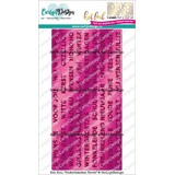 CarlijnDesign Hot Foil Onderteksten Kerst (CDHF-0041) (DISCONTINUED)