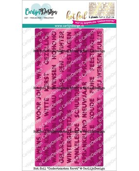 CarlijnDesign Hot Foil Onderteksten Kerst (CDHF-0041) (DISCONTINUED) CarlijnDesign Hot Foil Onderteksten Kerst (CDHF-0041) (DISCONTINUED)