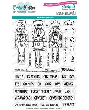 CarlijnDesign Stempels Notenkraker Kerst (CDST-0110) (DISCONTINUED)