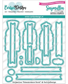 CarlijnDesign Snijmallen Notenkrakers Kerst (CDSN-0240) (DISCONTINUED)