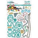 CarlijnDesign Snijmallen Kerst Uiltjes (CDSN-0239) (OUTLET)
