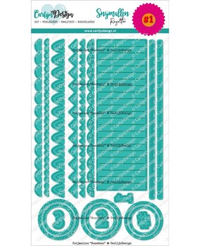 CarlijnDesign Snijmallen Rozetten (CDSN-0238)