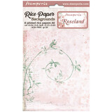 Stamperia Roseland A6 Rice Paper Backgrounds (8pcs) (DFSAK6006) (DISCONTINUED)