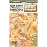 Stamperia Woodland A6 Rice Paper Backgrounds (8pcs) (DFSAK6011) (DISCONTINUED)