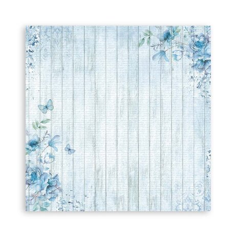 Stamperia Blue and Roseland 12x12 Inch Fabric Sheets (4pcs) (SBPLT15) (DISCONTINUED) Stamperia Blue and Roseland 12x12 Inch Fabric Sheets (4pcs) (SBPLT15) (DISCONTINUED)