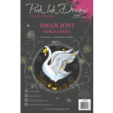 Pink Ink Designs Swan Jovi A5 Clear Stamps (PI227) (OUTLET)