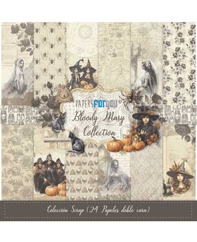 Papers For You Bloody Mary Mini Scrap Paper Pack (24pcs) (PFY-12564) (DISCONTINUED)
