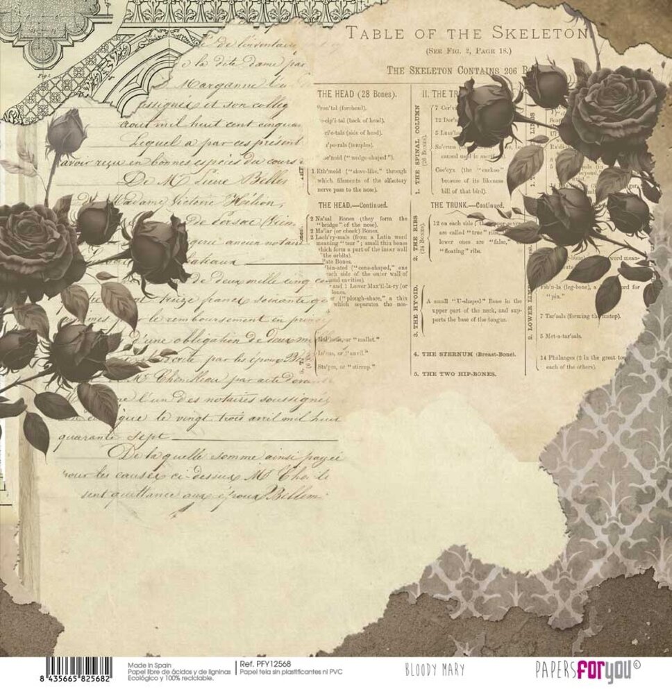 Papers For You Bloody Mary Canvas Scrap Pack (8pcs) (PFY-12567) (DISCONTINUED) Papers For You Bloody Mary Canvas Scrap Pack (8pcs) (PFY-12567) (DISCONTINUED)