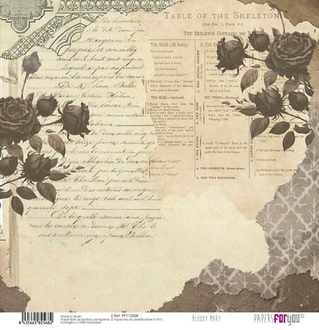 Papers For You Bloody Mary Canvas Scrap Pack (8pcs) (PFY-12567) (DISCONTINUED) Papers For You Bloody Mary Canvas Scrap Pack (8pcs) (PFY-12567) (DISCONTINUED)