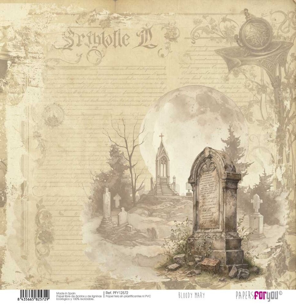 Papers For You Bloody Mary Canvas Scrap Pack (8pcs) (PFY-12567) (DISCONTINUED) Papers For You Bloody Mary Canvas Scrap Pack (8pcs) (PFY-12567) (DISCONTINUED)