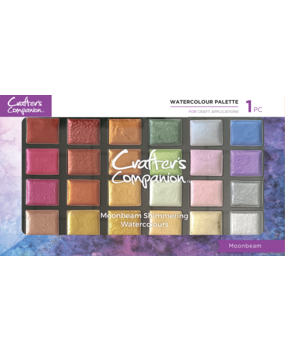 Crafter's Companion Shimmer Watercolour Palette Moonbeam (CC-SHWAPAL-MB)