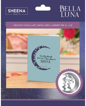 Crafter's Companion Bella Luna Metal Die Crescent Moon (SD-BL-MD-CRMO) (OUTLET)
