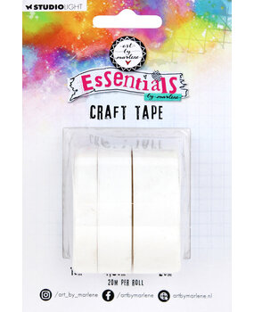 Art By Marlene Essentials Craft Tape 20m x 10/15/20mm (ABM-ES-STTA03) (BASIC)