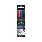 Faber Castell Fineliner 0,4mm Basic (5pcs) (FC-151604) (DISCONTINUED)
